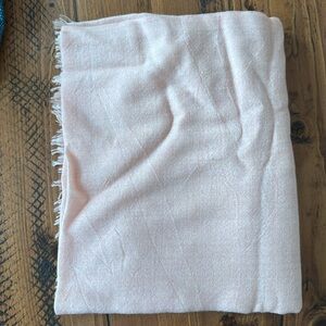 Lululemon Wool Scarf in Salmon/pink NWT